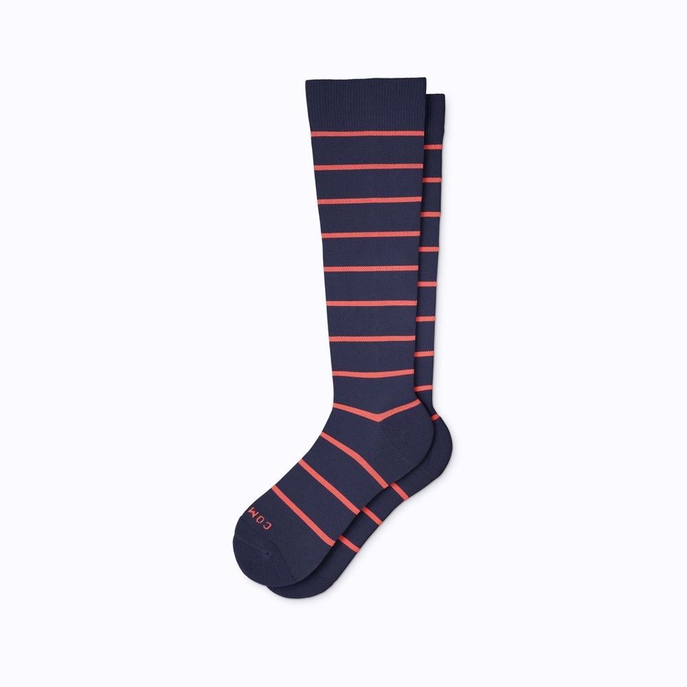 Comrad Knee High Striped Compression Socks